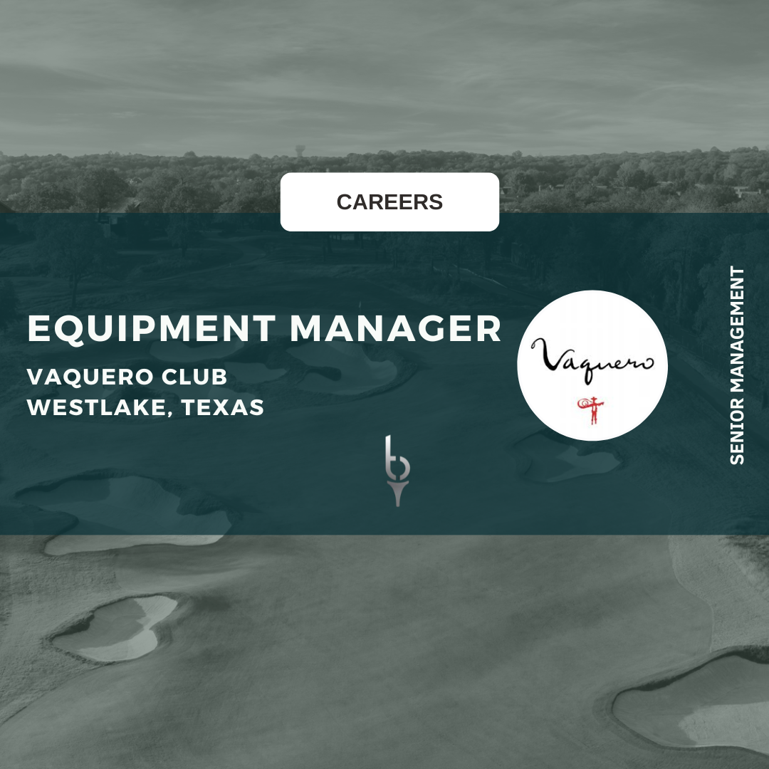 VAQUERO CLUB – EQUIPMENT MANAGER