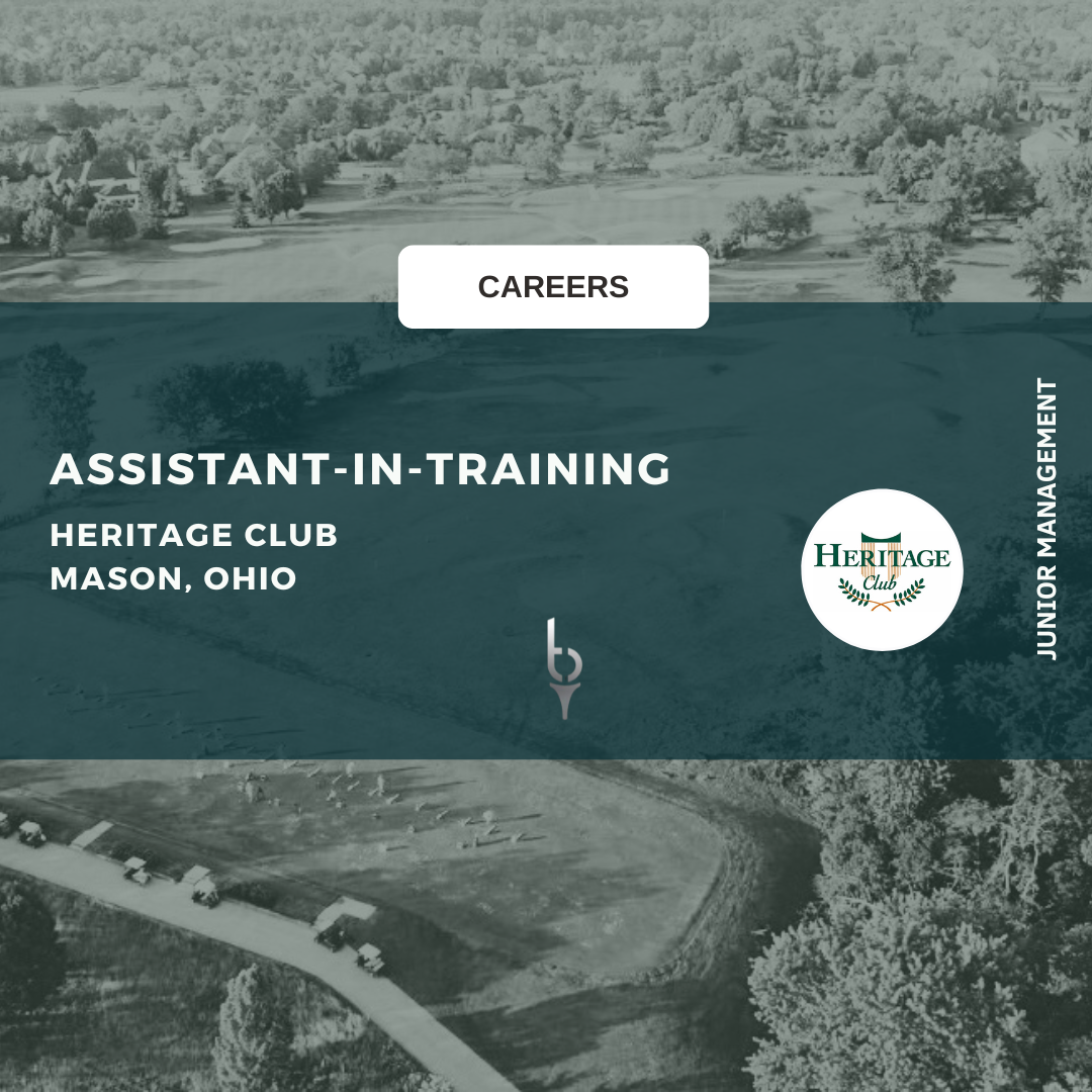 ASSISTANT IN TRAINING – HERITAGE CLUB